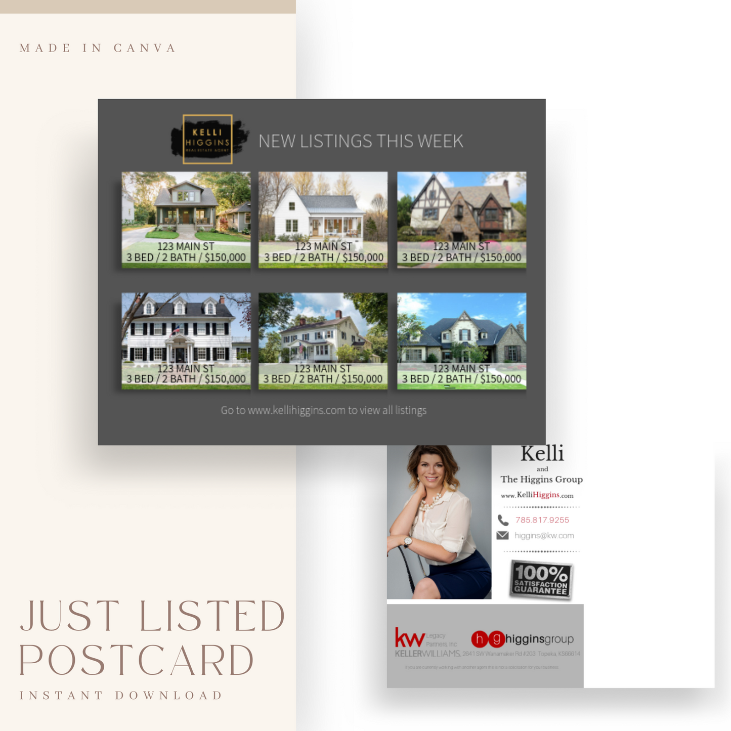 Real Estate Template – Listing Postcard