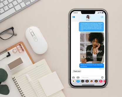 Just Listed Text Message Template