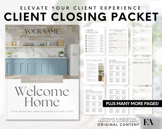 Closing Packet - Peaceful Design Style