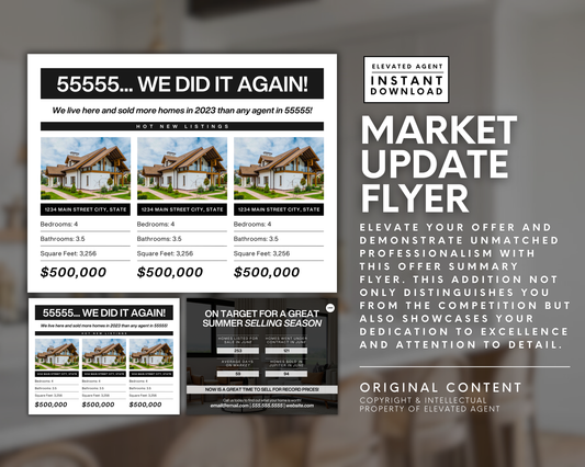 Market Update Flyer - Classic