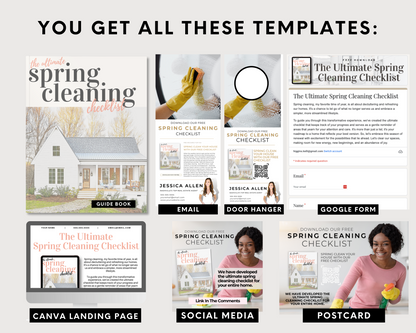 Spring Cleaning Checklist Bundle
