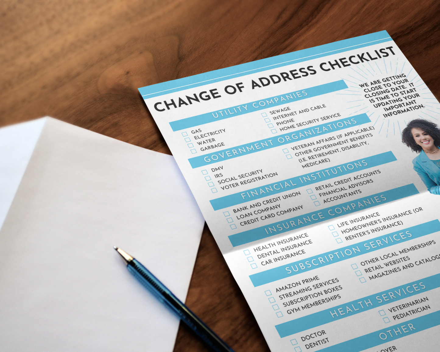 Change of Address Checklist