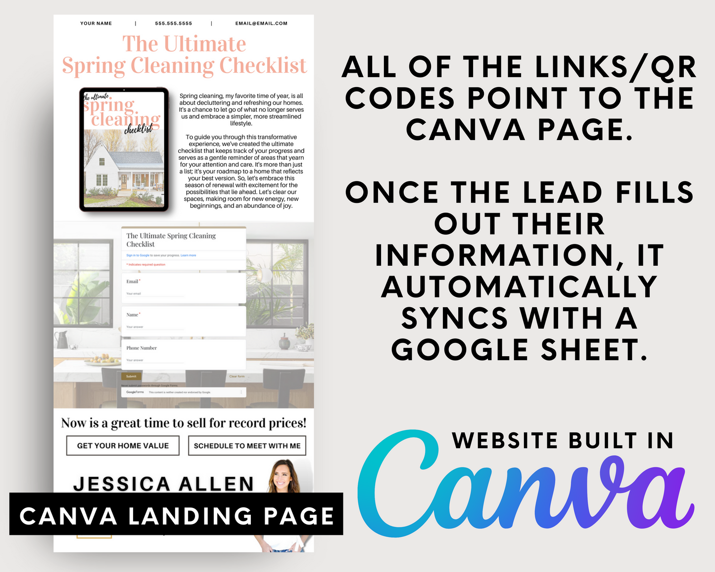 Spring Cleaning Checklist Bundle
