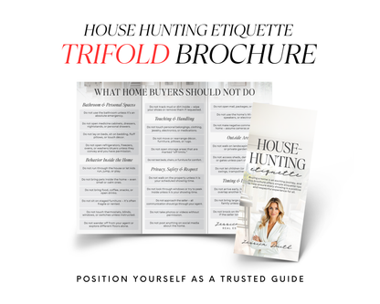 House-Hunting Etiquette Trifold Brochure