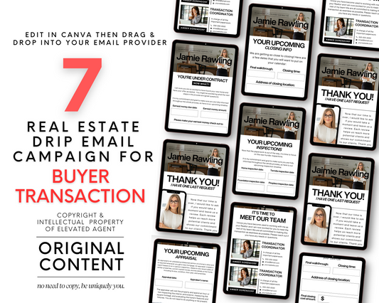 Under Contract Email Drip Campaign - Classic Design Style