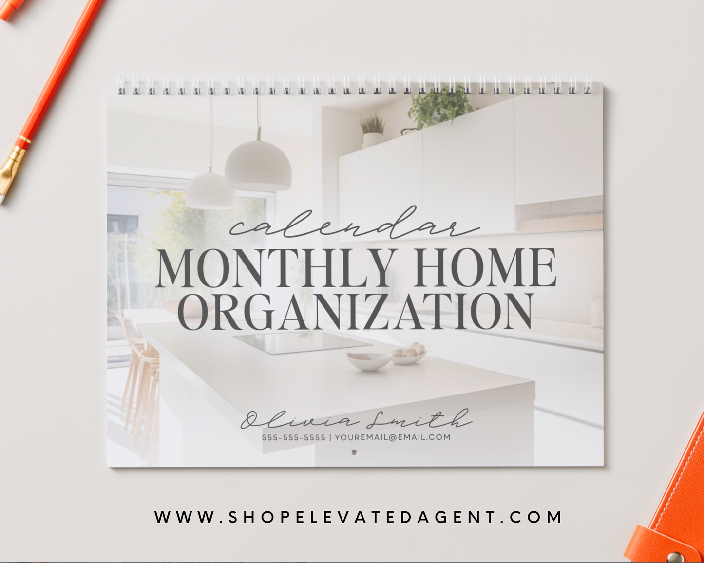 Home Organization Calendar 1