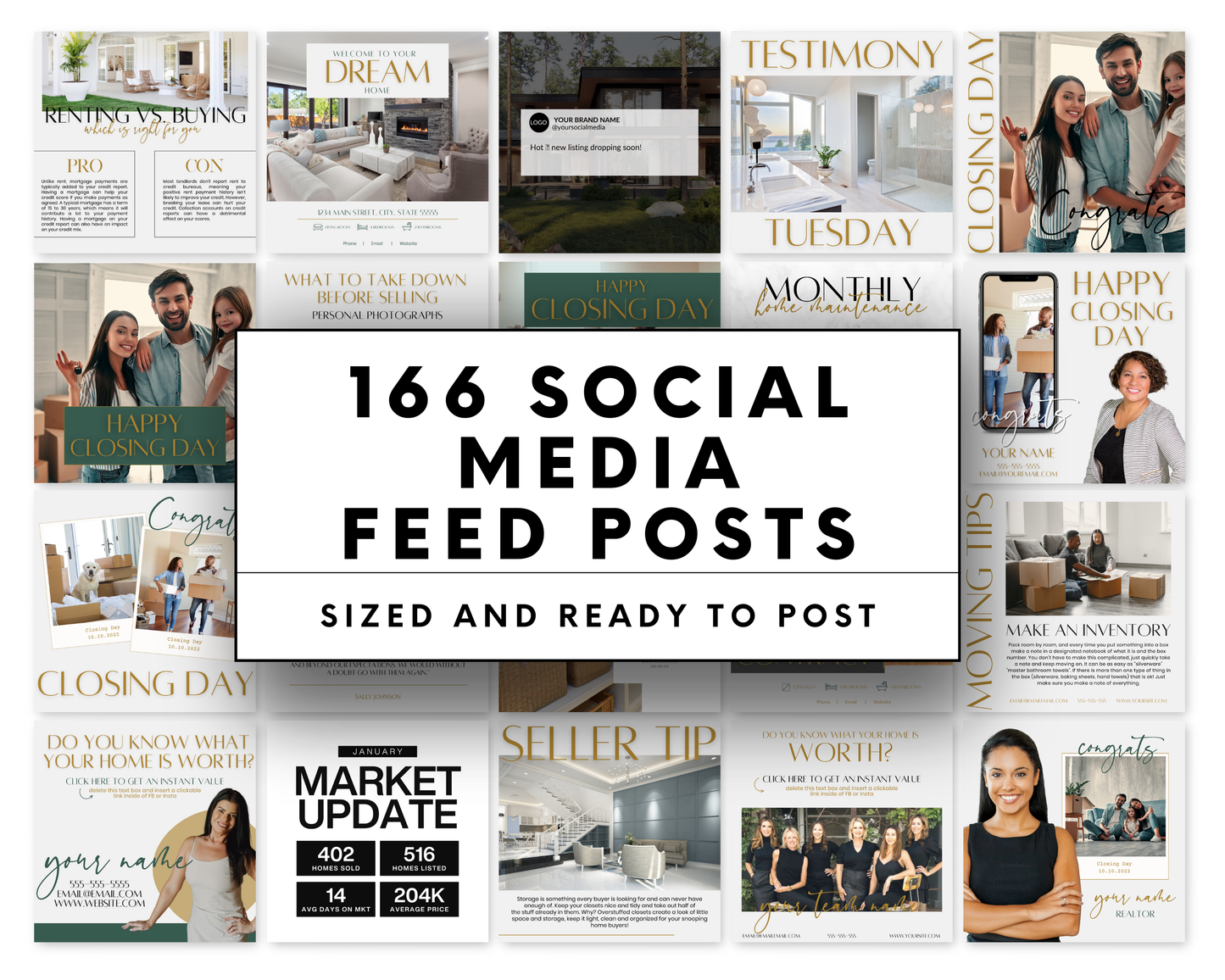 Social Media Post Bundle - Exclusive Style