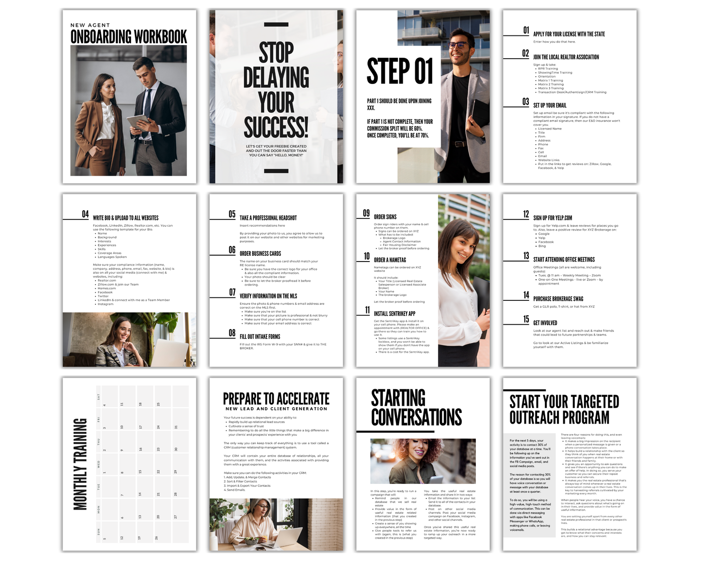 Agent Onboarding Guide - Minimal Design Style