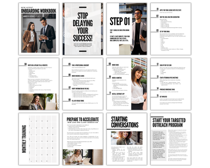 Agent Onboarding Guide - Minimal Design Style