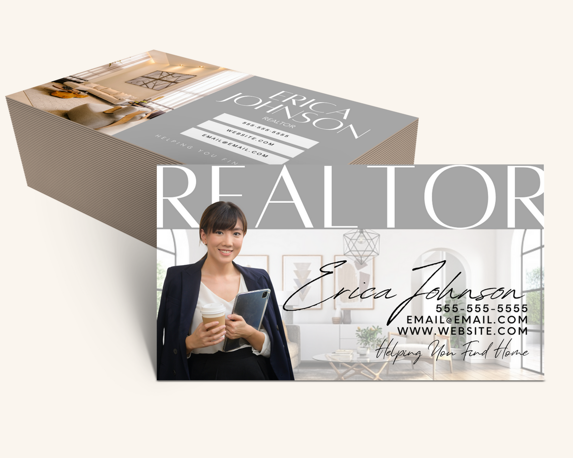 Real Estate Template – Exclusive Business Card