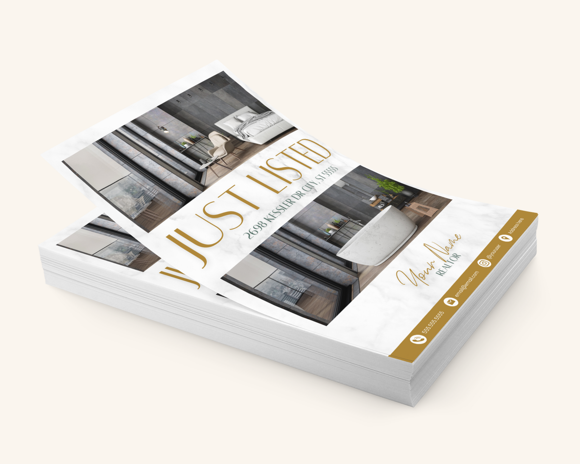 Real Estate Template – Exclusive Listing Flyer