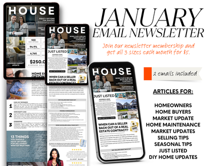 January 2025 Email Newsletter