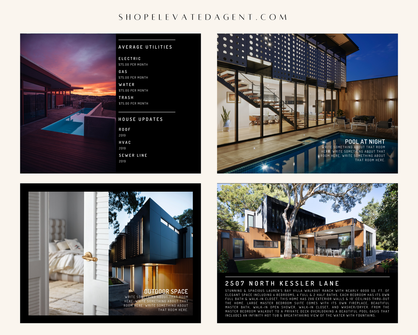 Modern Listing Brochure