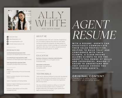 Resume Template 1