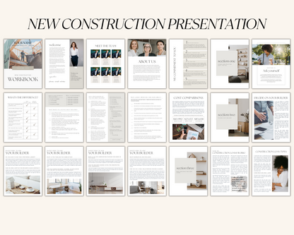 Home Builder & New Construction Bundle - Peaceful Brand