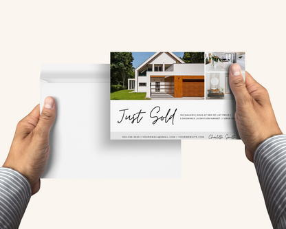 Real Estate Template – Just Sold Postcard