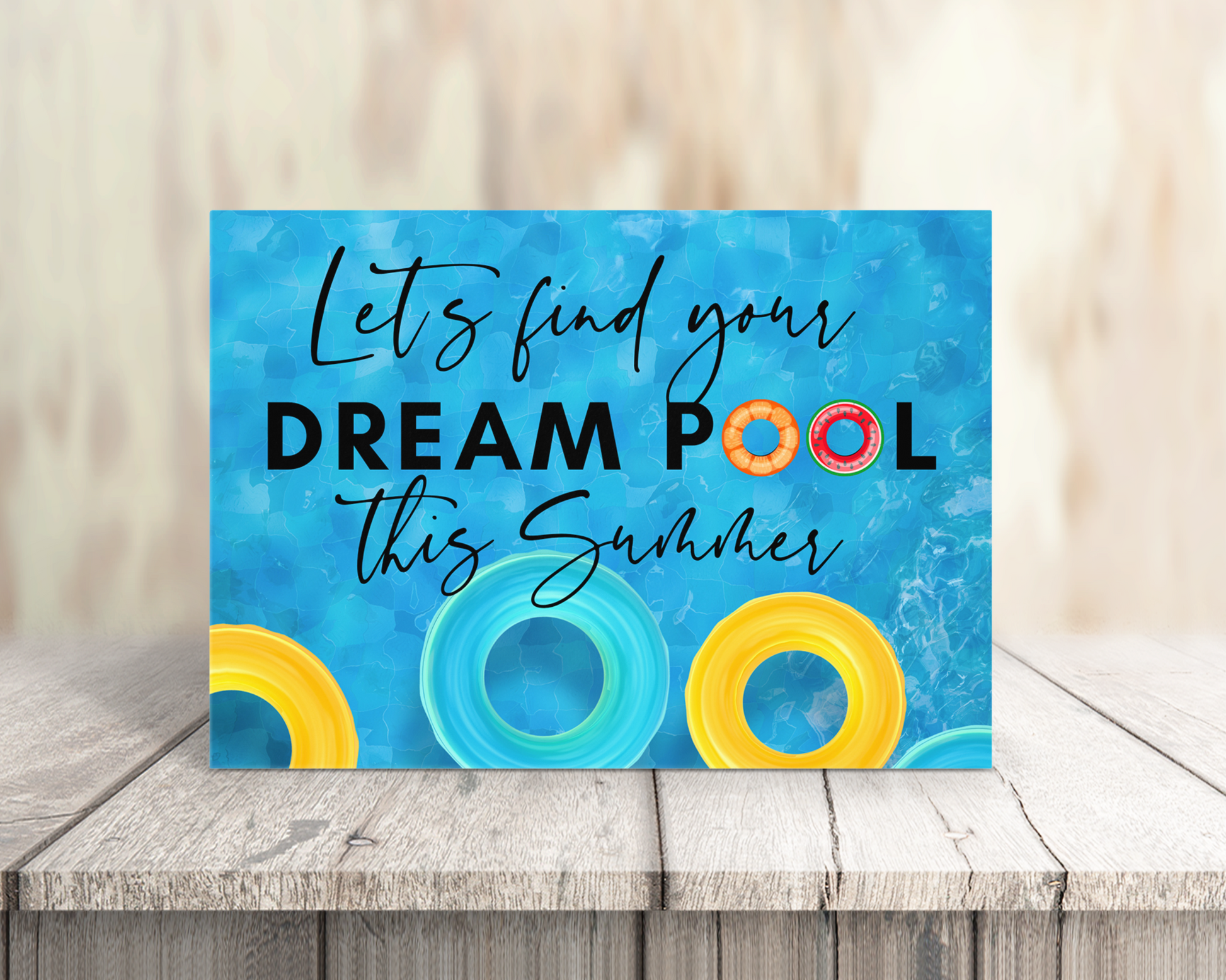 Real Estate Template – Summer Postcard