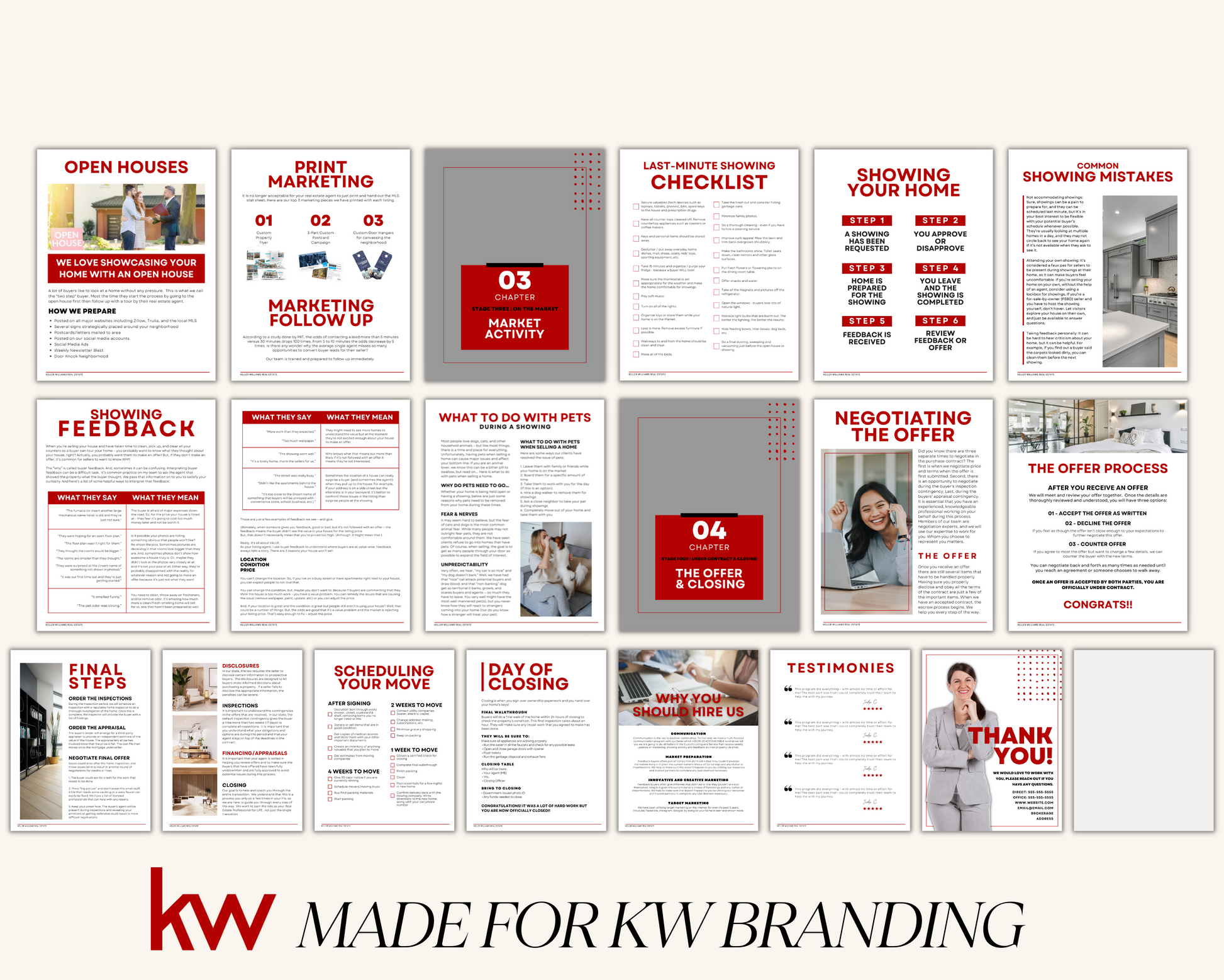 KW Listing Presentation Real Estate Template