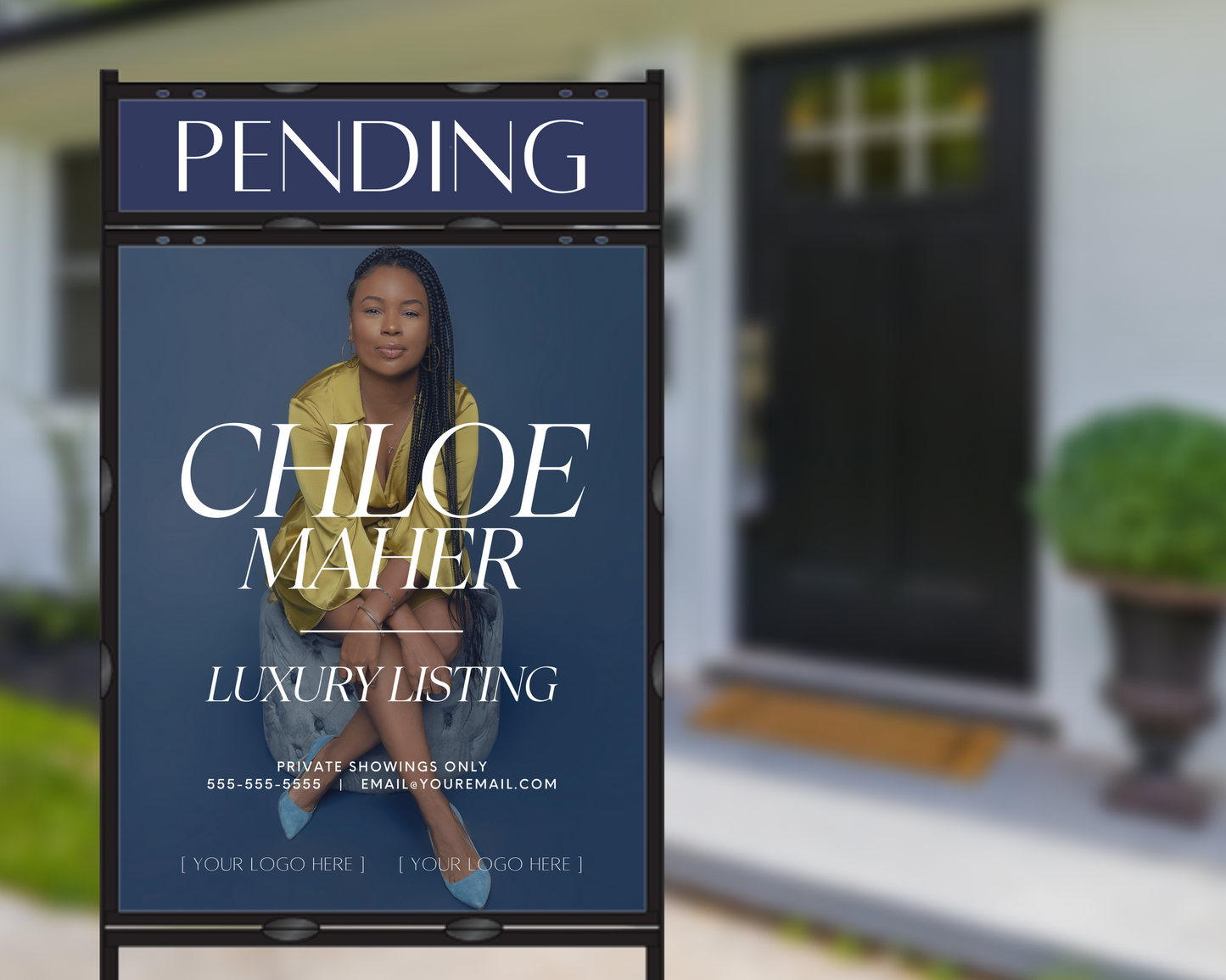 Yard Sign 13 Real Estate Template