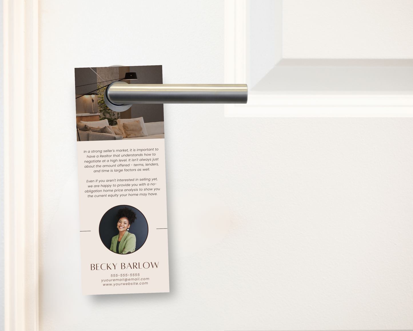 Real Estate Template – CMA Door Hanger