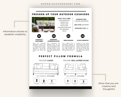 Real Estate Template – May Newsletter 8.5 x 11