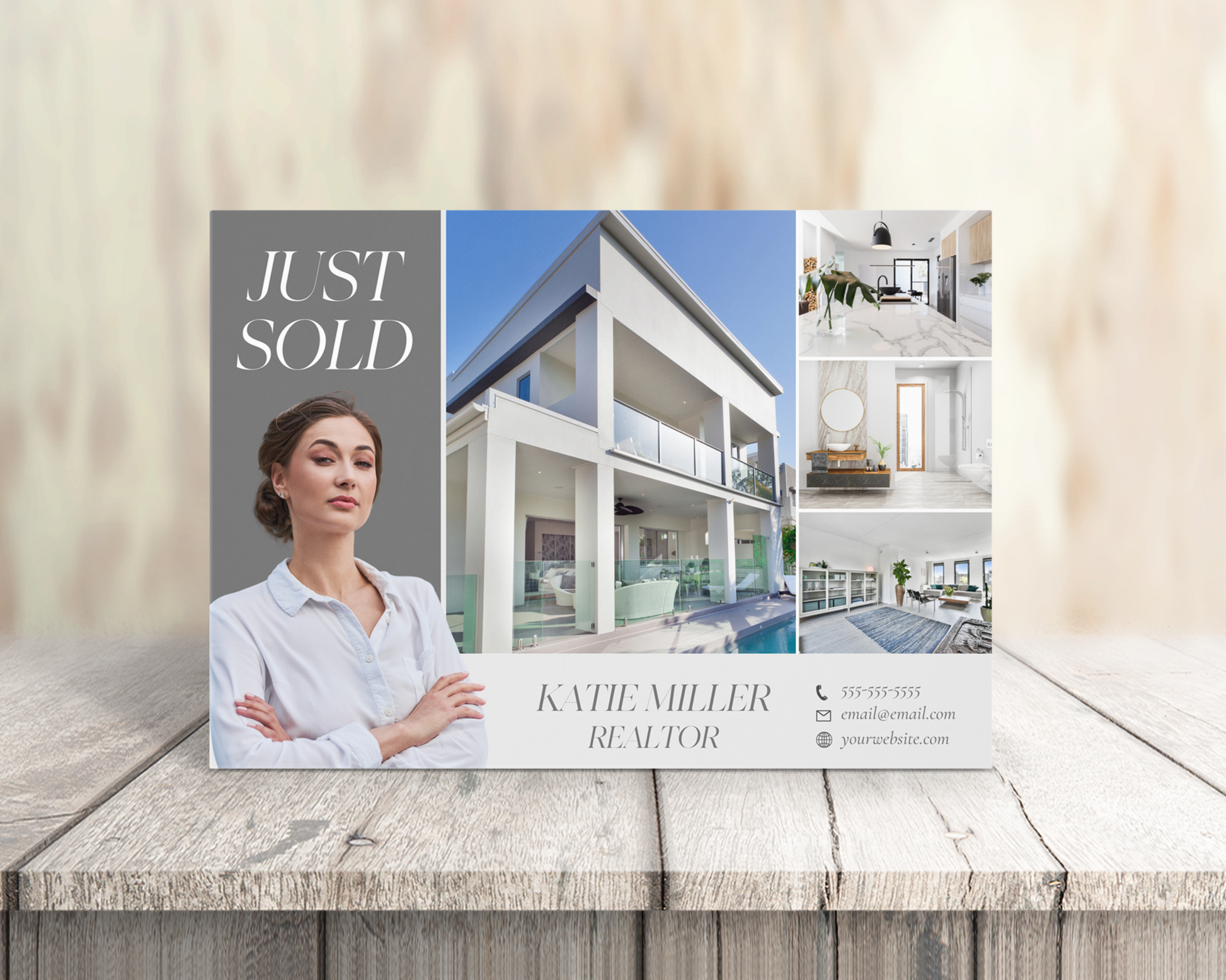 Real Estate Template – Just Sold Postcard