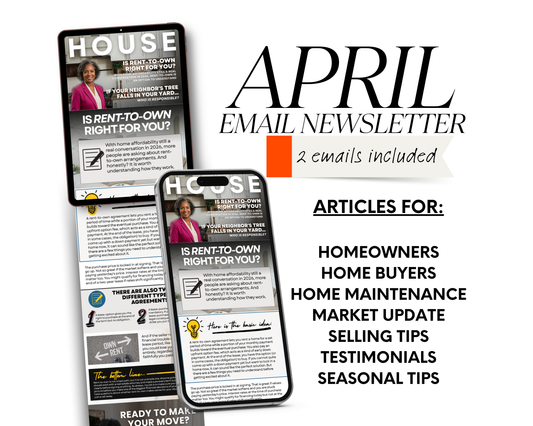 April Email Newsletter