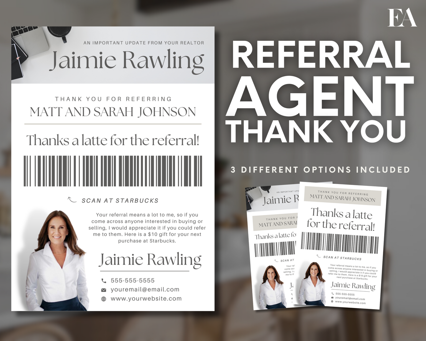 Referral Agent Flat Card