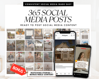 Social Media Posts Bundle - Natural Design Style Volume 2