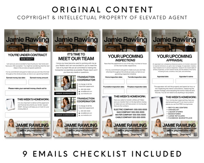 Under Contract Email Drip Campaign - Classic Design Style