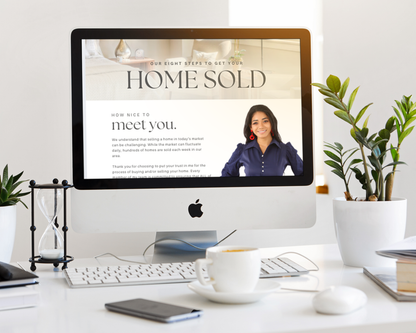 Home Seller Landing Page - Peaceful Design Style
