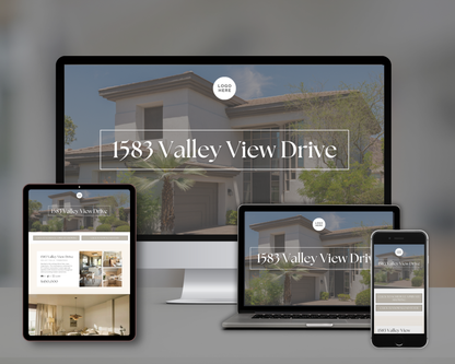 New Listing Website - Peaceful Design Style