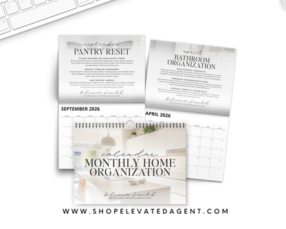 Home Organization Calendar 1