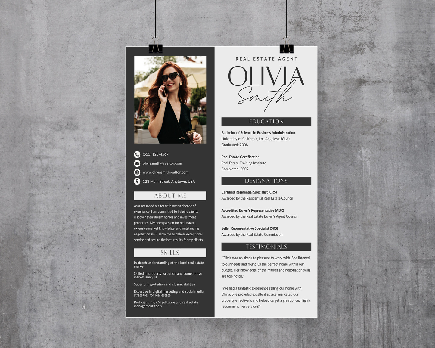 Resume Template 4