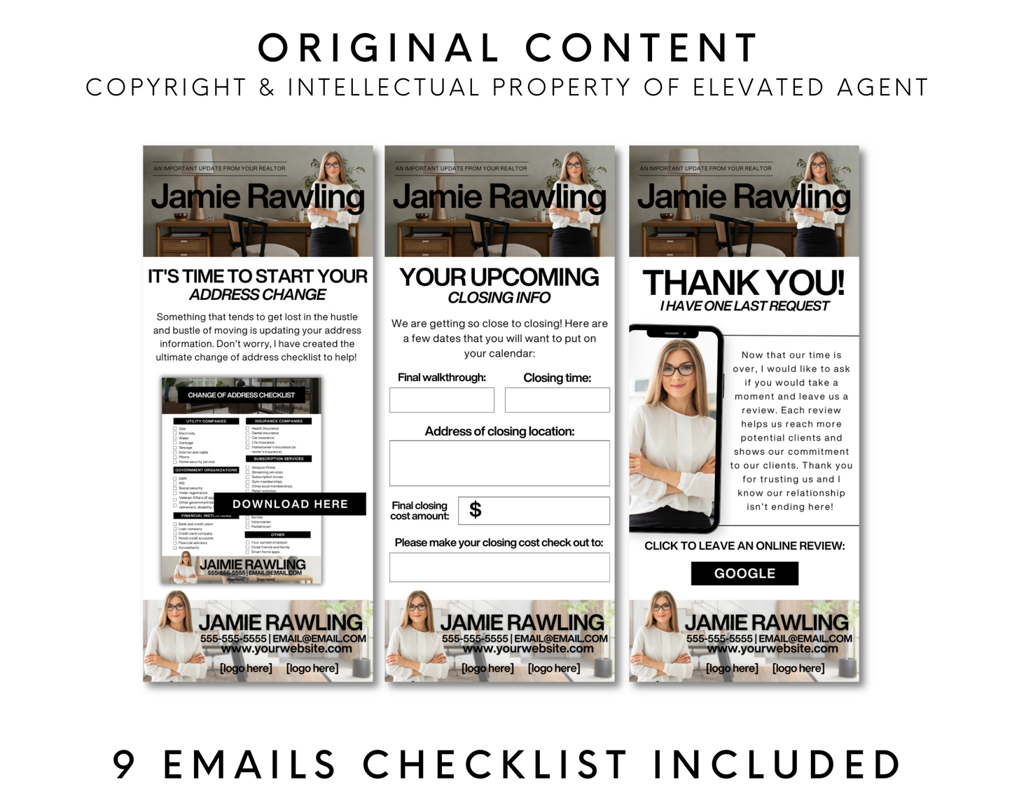Under Contract Email Drip Campaign - Classic Design Style