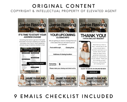 Under Contract Email Drip Campaign - Classic Design Style