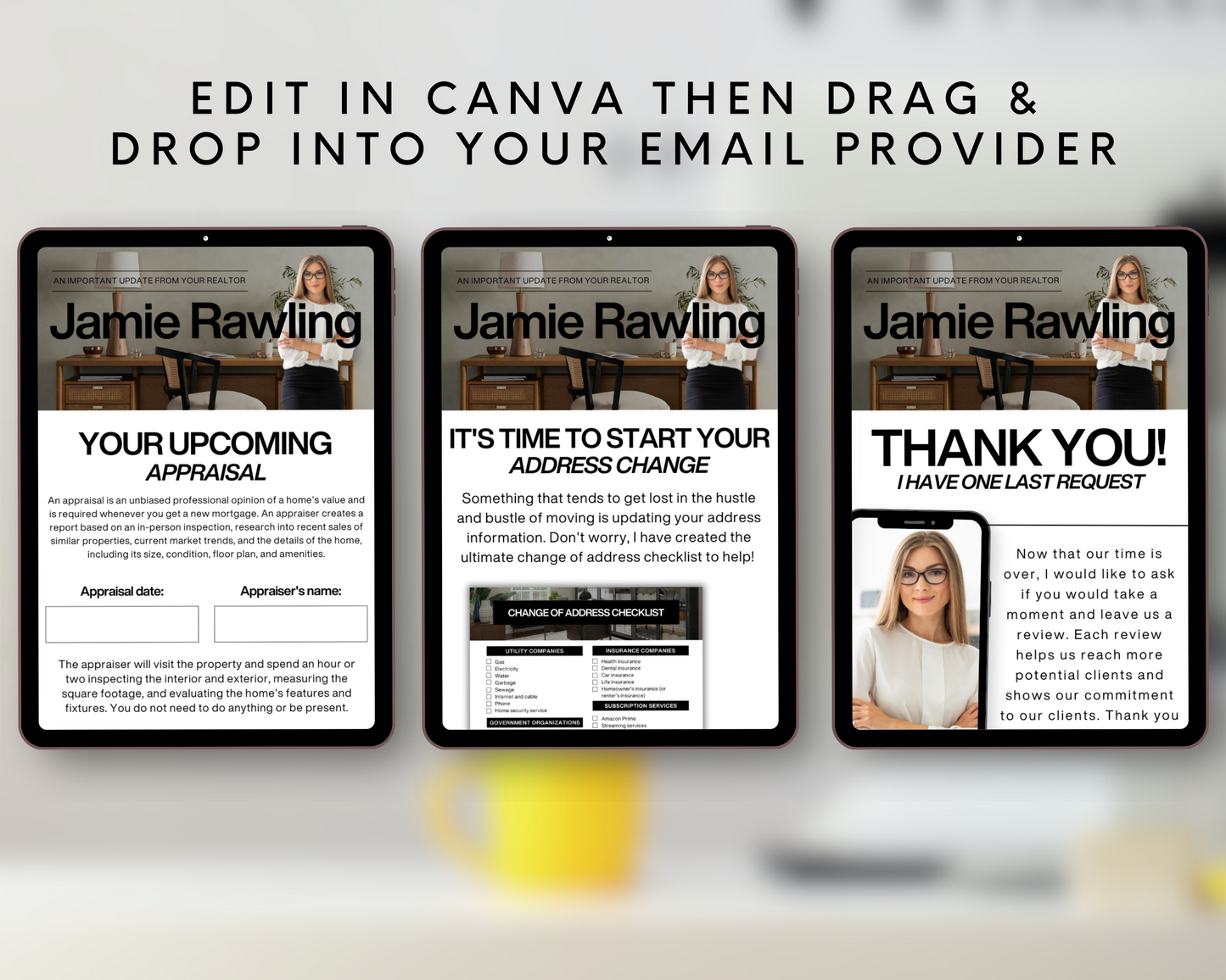 Under Contract Email Drip Campaign - Classic Design Style