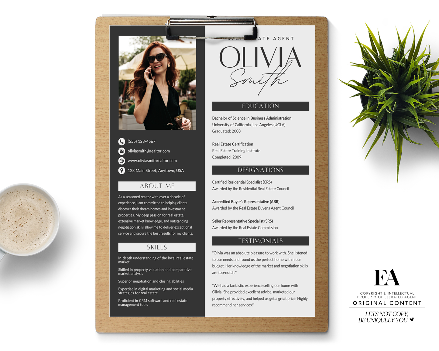 Resume Template 4