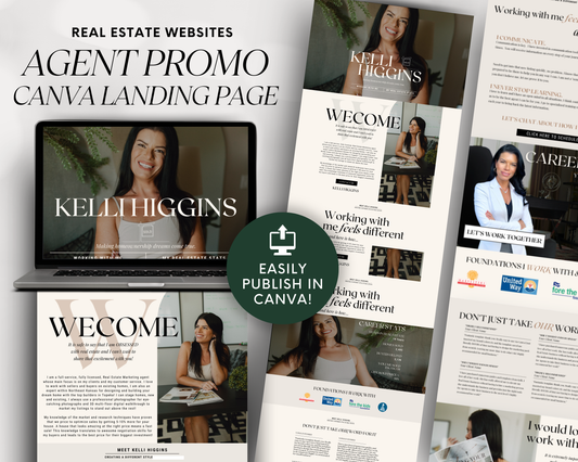 Agent Promo Landing Page