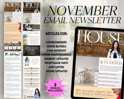 November 2024 Email Newsletter