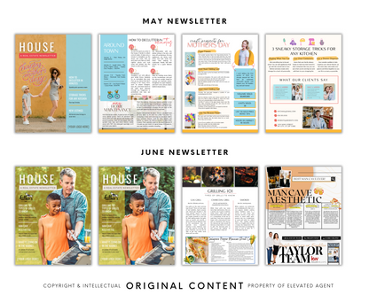 2023 Real Estate Newsletter Bundle - 8.5 x 11