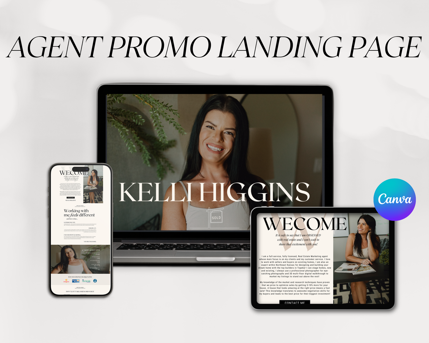 Agent Promo Landing Page