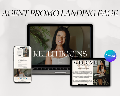 Agent Promo Landing Page