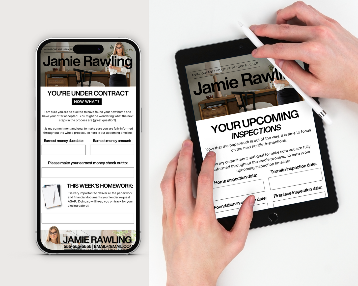 Under Contract Email Drip Campaign - Classic Design Style