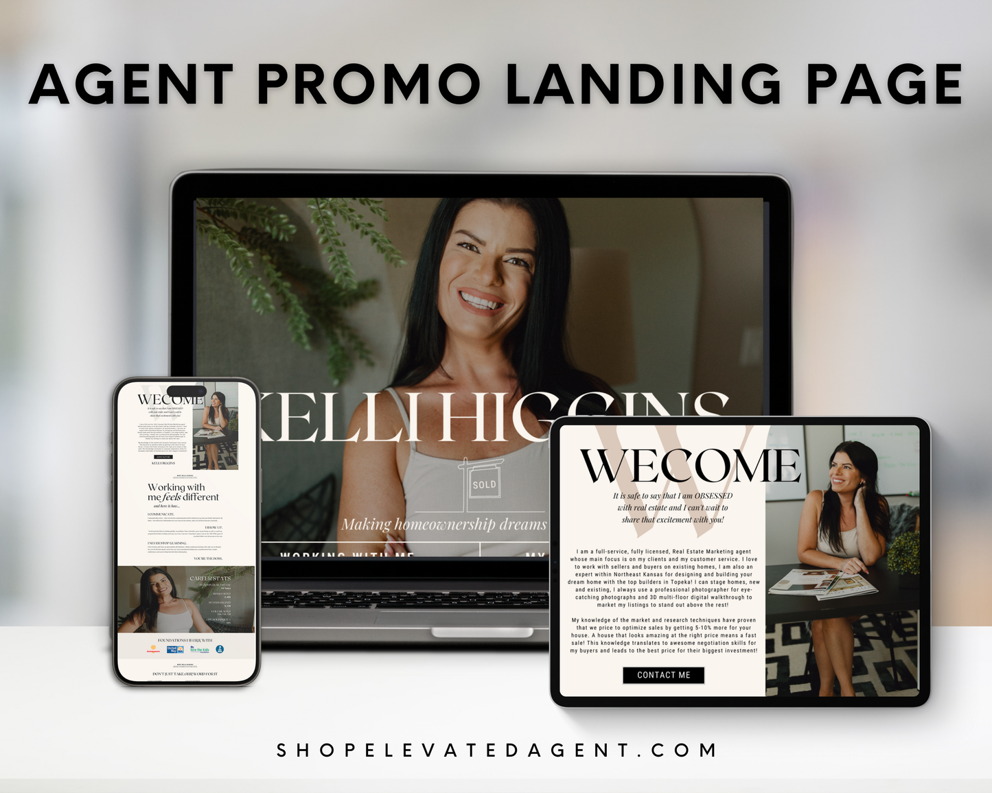 Agent Promo Landing Page