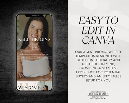 Agent Promo Landing Page