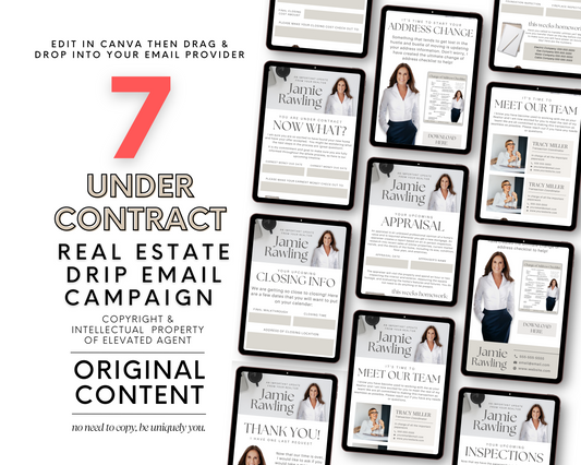 Under Contract Email Drip Peaceful Design Style