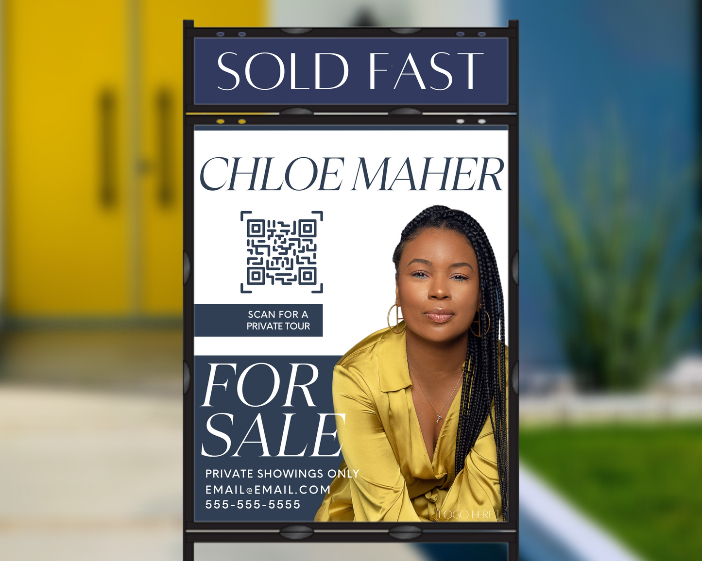 Yard Sign 13 Real Estate Template
