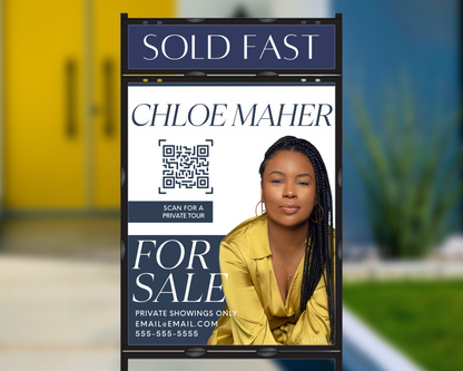 Yard Sign 13 Real Estate Template