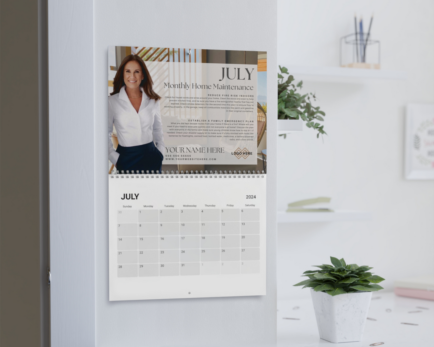 Home Maintenance Calendar 1